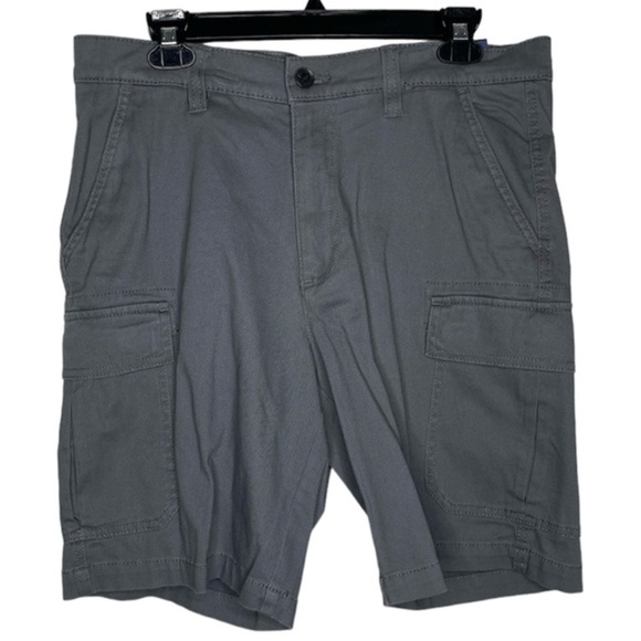 Croft & Barrow Classic Cargo Shorts (Size:36, Color:Gray) - Picture 1 of 4